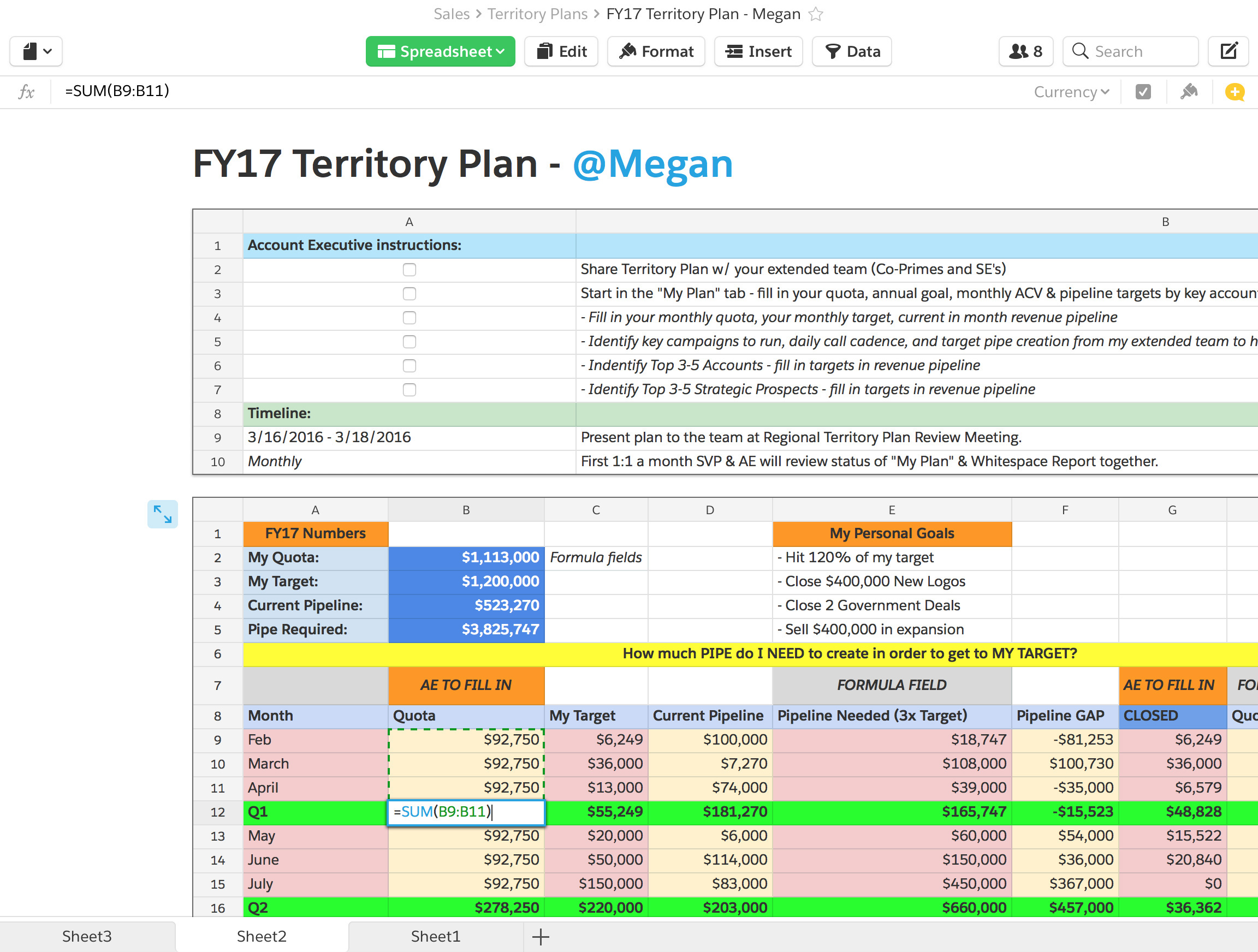 Territory Plan Template Download HQ Printable Documents